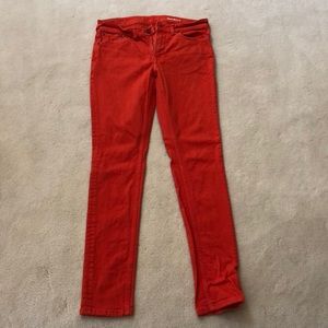 Men’s Jack Wills orange jean